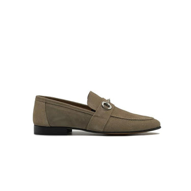 Mocassino Camoscio Tortora Lux - FLAG STORE